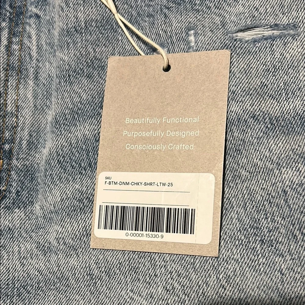 Everlane Jean Shorts size 25 - Picture 2 of 3